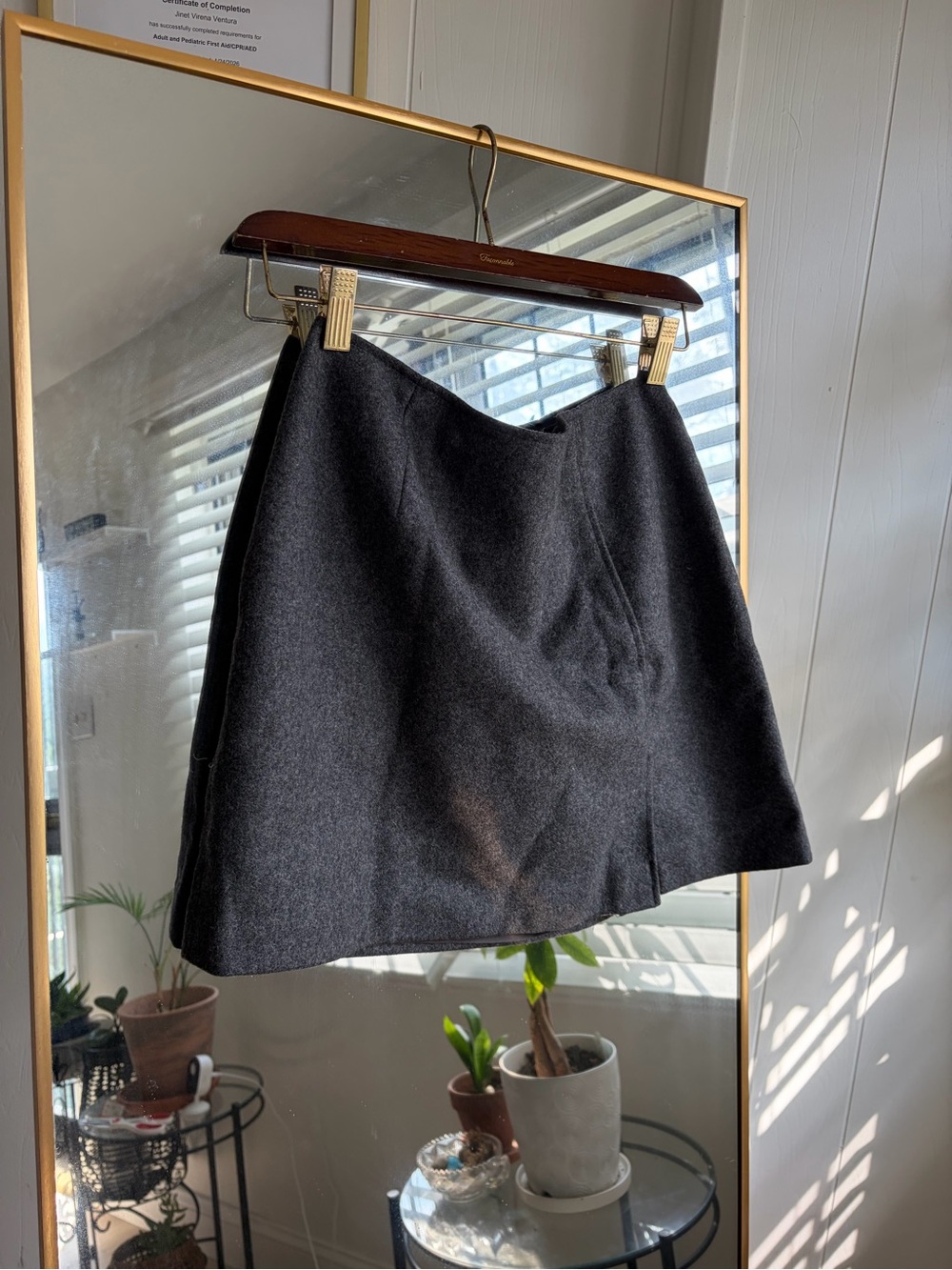 Express Black Mini Skirt